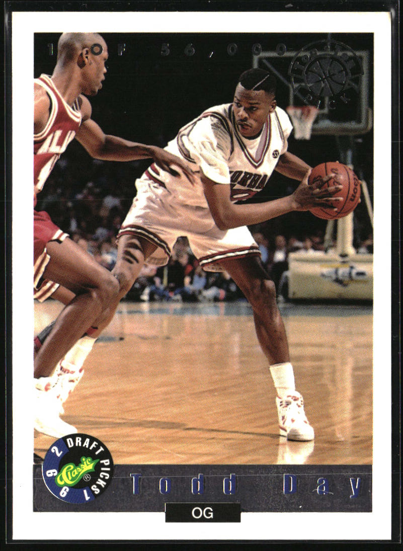 1992 Classic Draft Picks #LP8 Todd Day Limited Prints