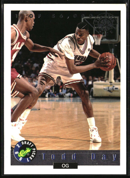 1992 Classic Draft Picks #LP8 Todd Day Limited Prints