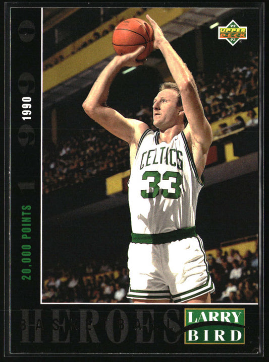 1992-93 Upper Deck #25 Larry Bird Basketball Heroes: Larry Bird