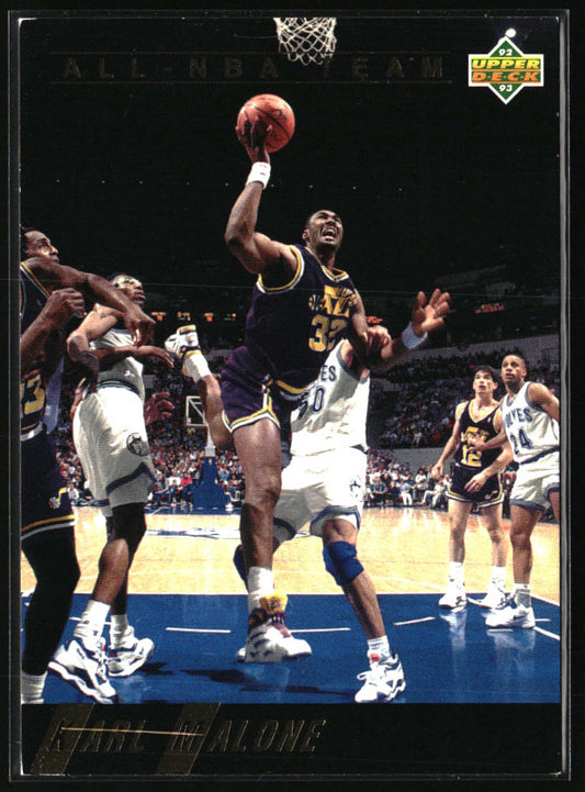 1992-93 Upper Deck #AN4 Karl Malone All-NBA Team
