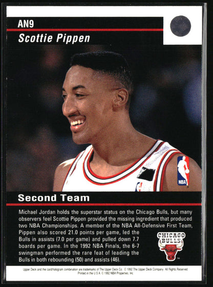 1992-93 Upper Deck #AN9 Scottie Pippen All-NBA Team