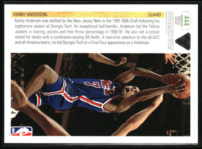 1991-92 Upper Deck #444 Kenny Anderson