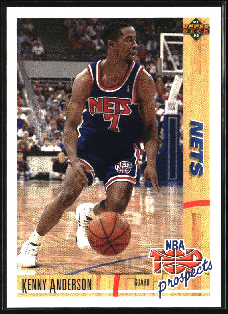 1991-92 Upper Deck #444 Kenny Anderson