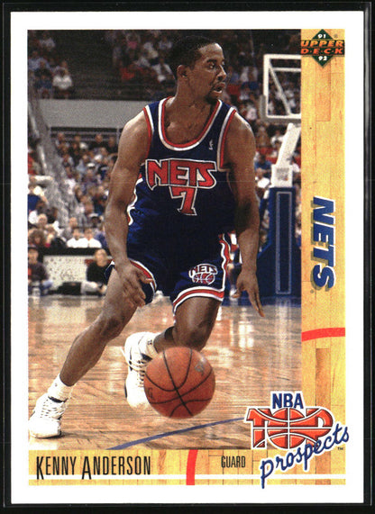 1991-92 Upper Deck #444 Kenny Anderson