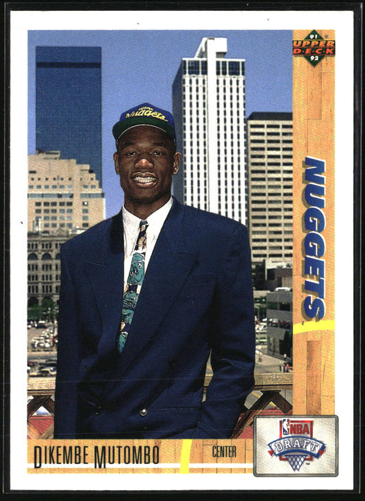 1991-92 Upper Deck #3 Dikembe Mutombo