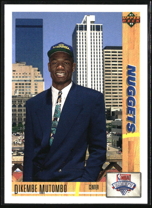 1991-92 Upper Deck #3 Dikembe Mutombo