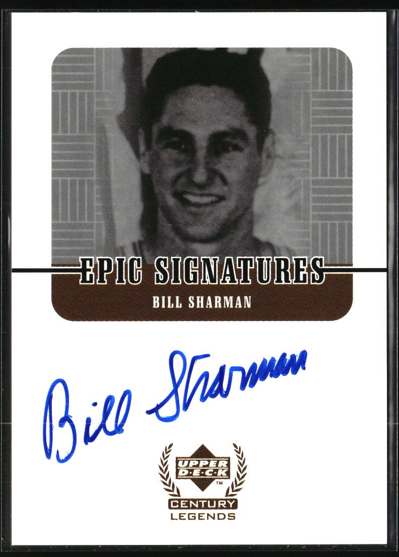 1999 Upper Deck Century Legends #B8 Bill Sharman Epic Signatures