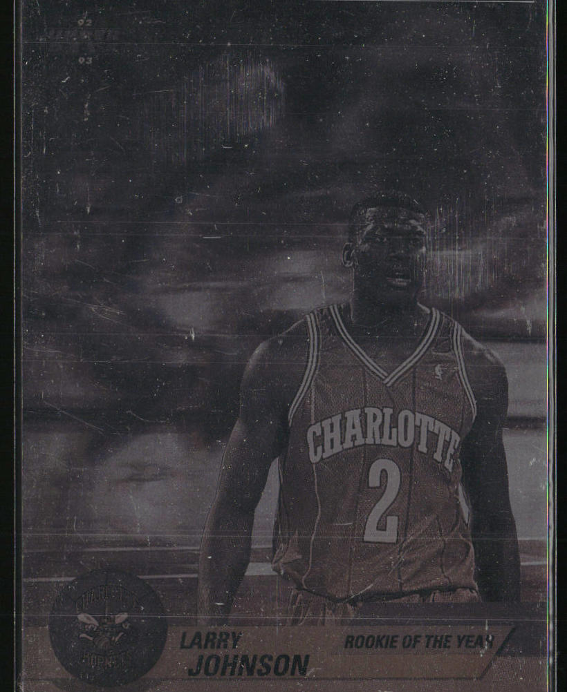 1992-93 Upper Deck #AW5 Larry Johnson Award Winner Holograms