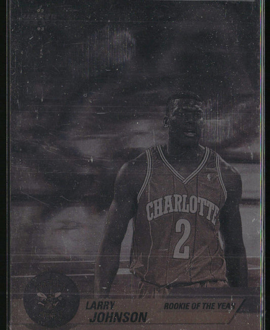 1992-93 Upper Deck #AW5 Larry Johnson Award Winner Holograms