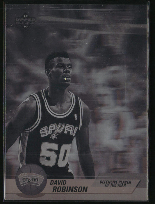 1992-93 Upper Deck #AW7 David Robinson Award Winner Holograms