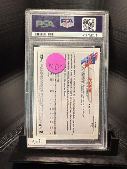 2021 Topps #277 Alec Bohm PSA 10