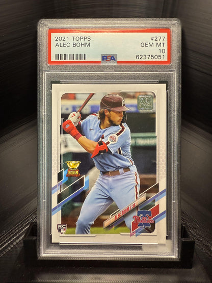 2021 Topps #277 Alec Bohm PSA 10