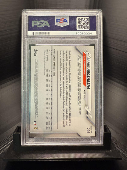 2020 Topps #229 Randy Arozarena PSA 9