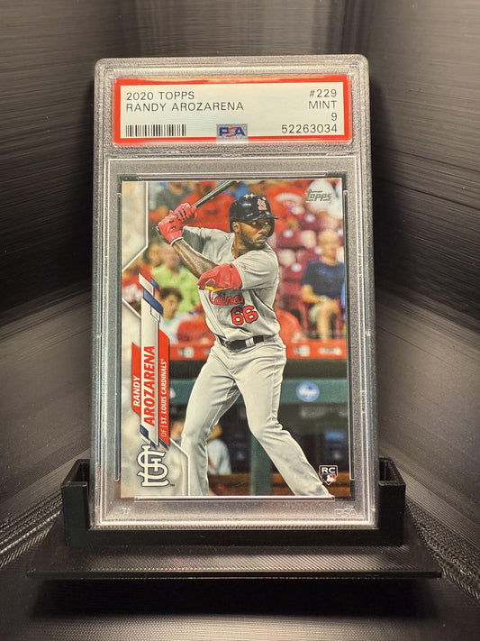 2020 Topps #229 Randy Arozarena PSA 9