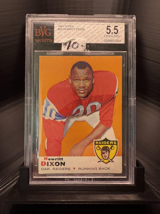 1969 Topps #98 Hewritt Dixon BVG 5.5