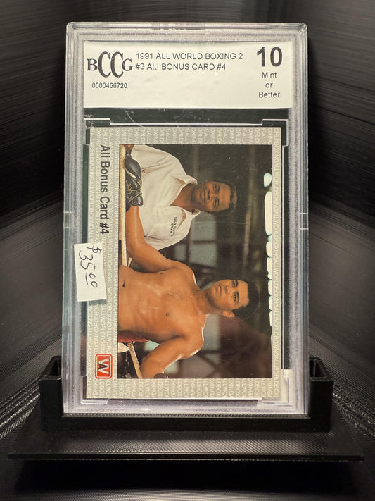 1991 All World #3 Muhammad Ali BCCG 10