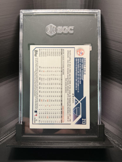 2023 Topps Chrome #213 Gerrit Cole SGC 10
