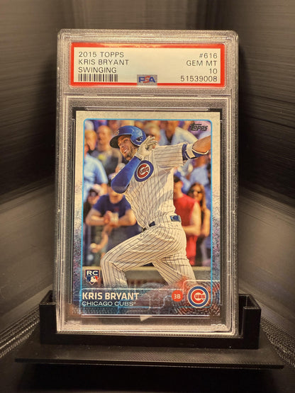 2015 Topps #616 Kris Bryant Photo Variation PSA 10