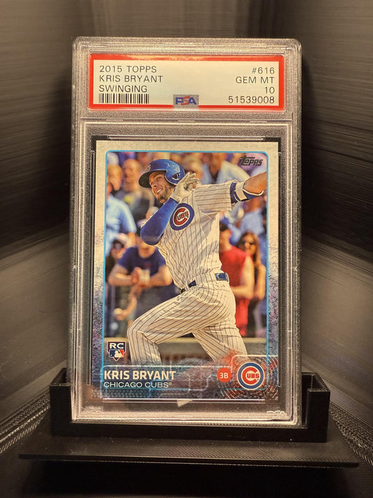 2015 Topps #616 Kris Bryant Photo Variation PSA 10