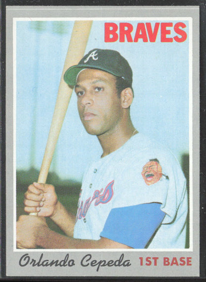 1970 Topps #555 Orlando Cepeda