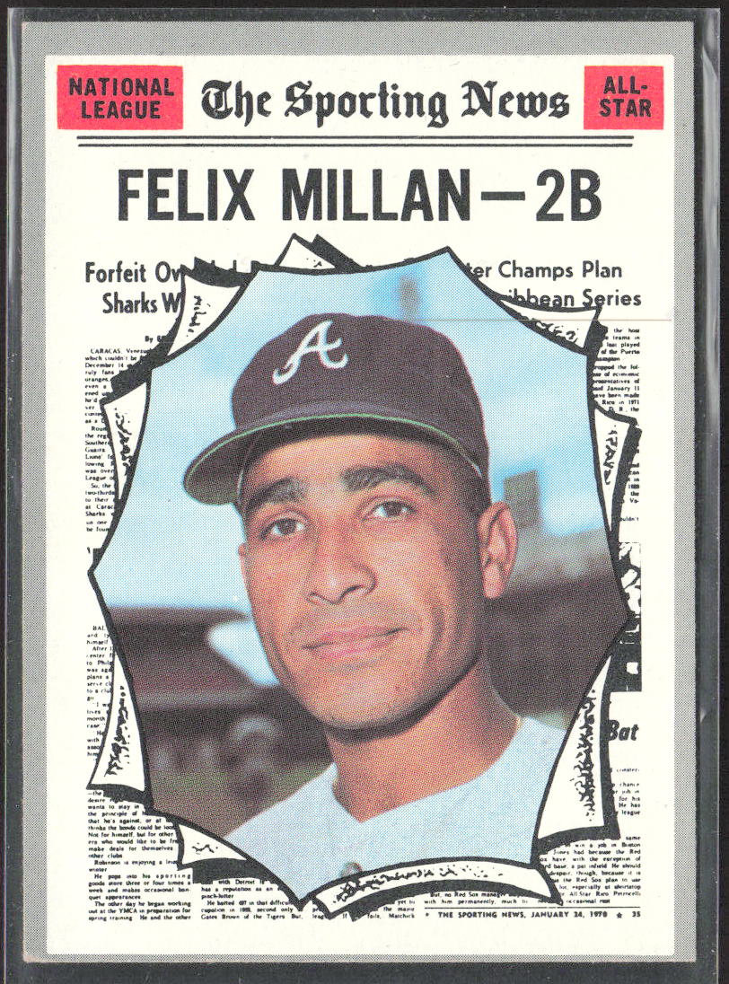 1970 Topps #452 Felix Millan