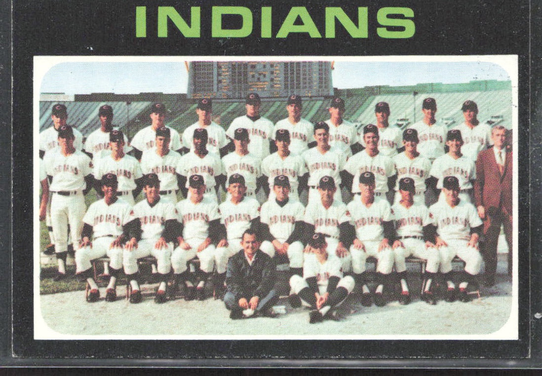 1971 Topps #584 Cleveland Indians