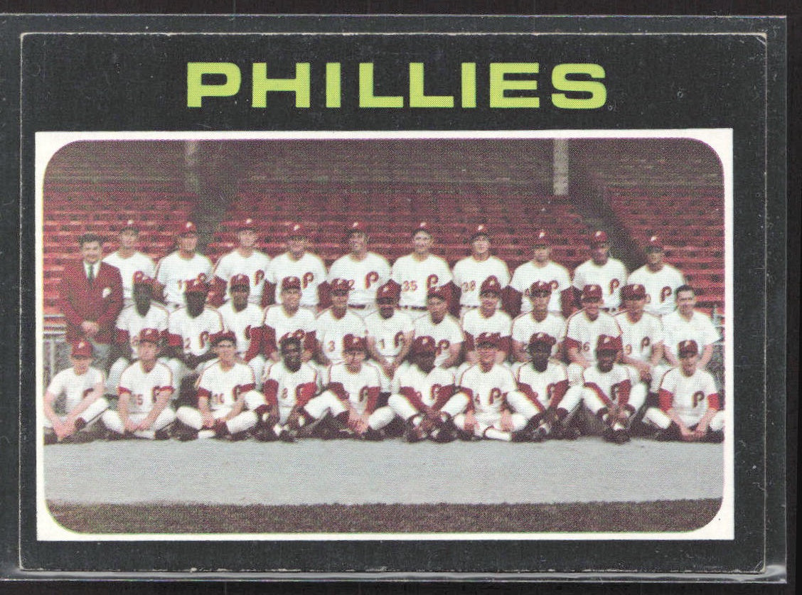 1971 Topps #268 Philadelphia Phillies