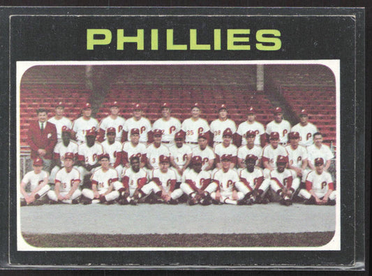 1971 Topps #268 Philadelphia Phillies