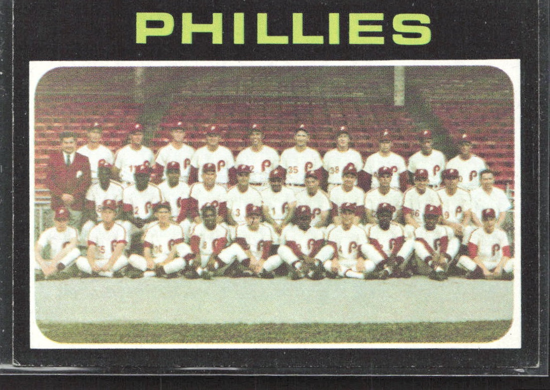 1971 Topps #268 Philadelphia Phillies