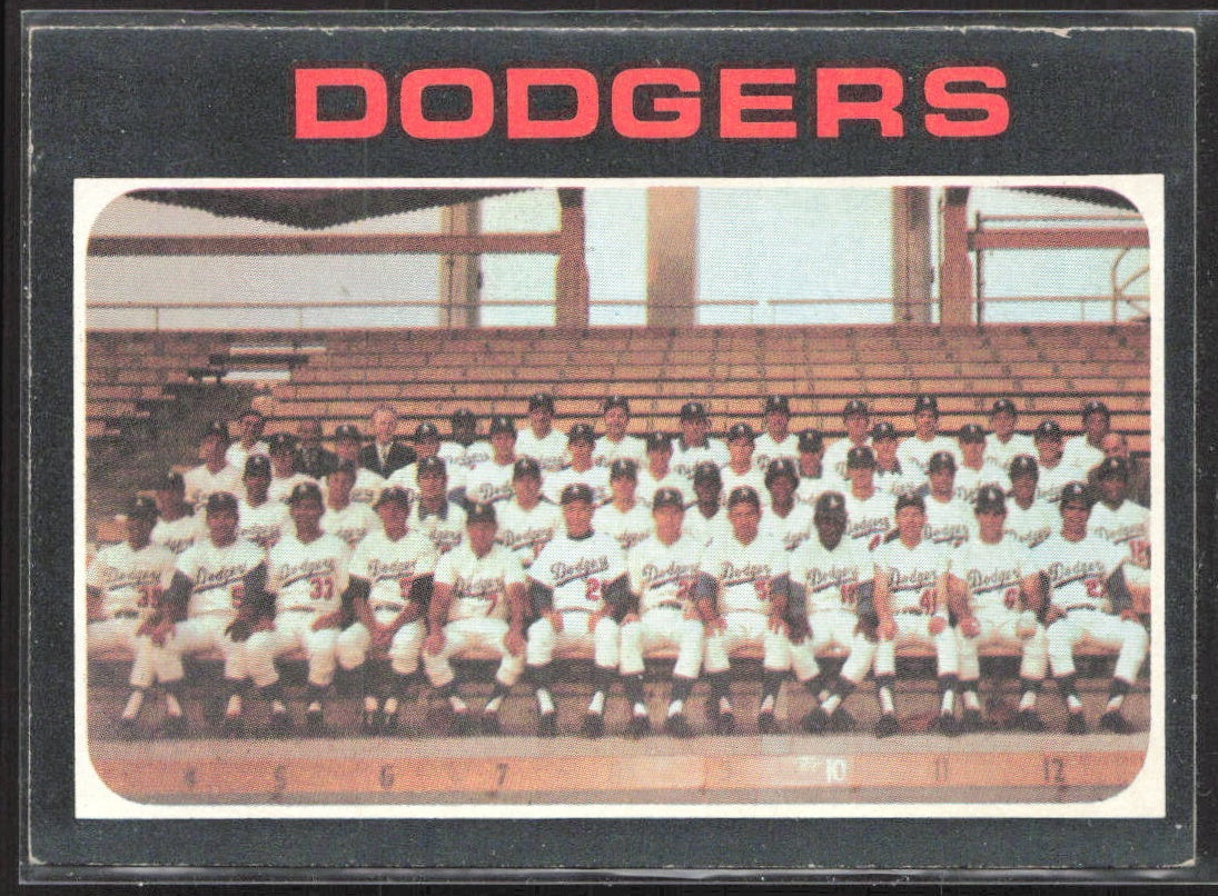 1971 Topps #402 Los Angeles Dodgers