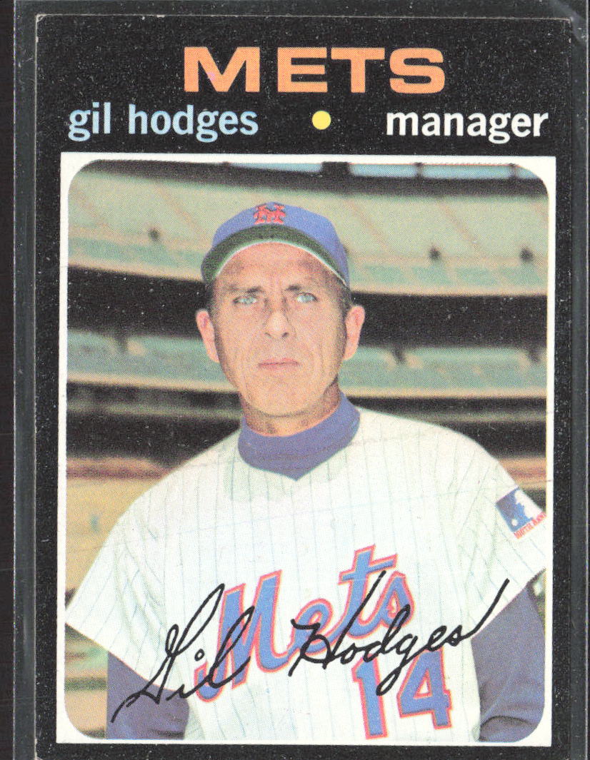 1971 Topps #183 Gil Hodges