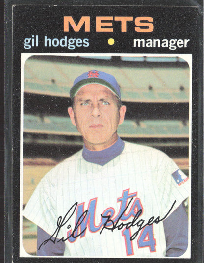 1971 Topps #183 Gil Hodges