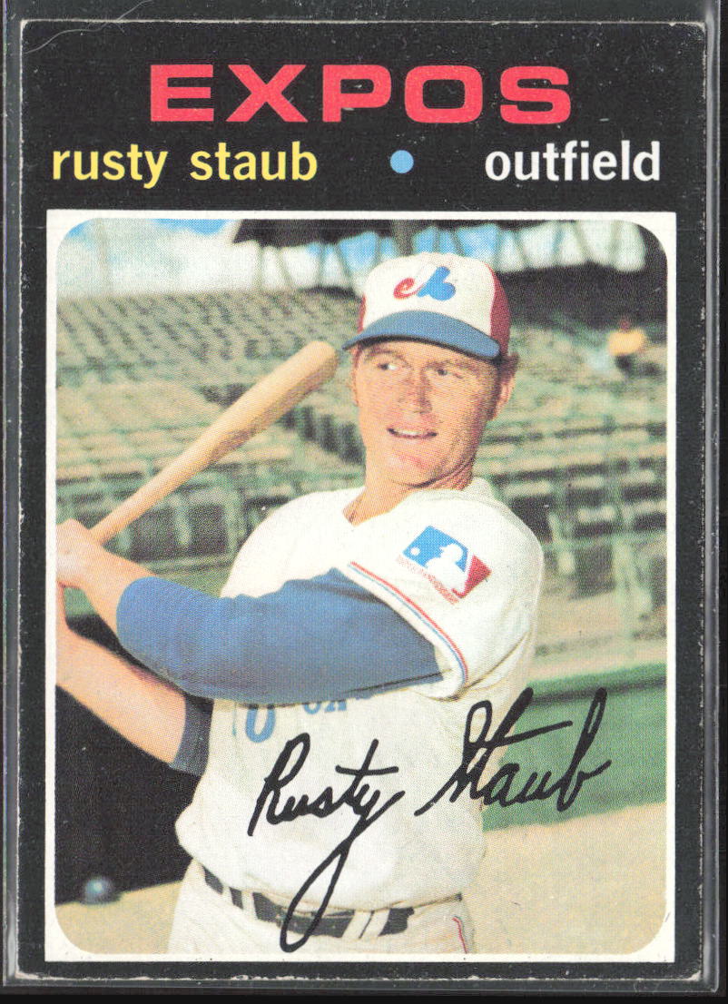 1971 Topps #560 Rusty Staub