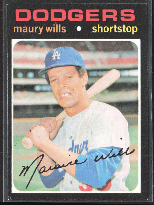 1971 Topps #385 Maury Wills