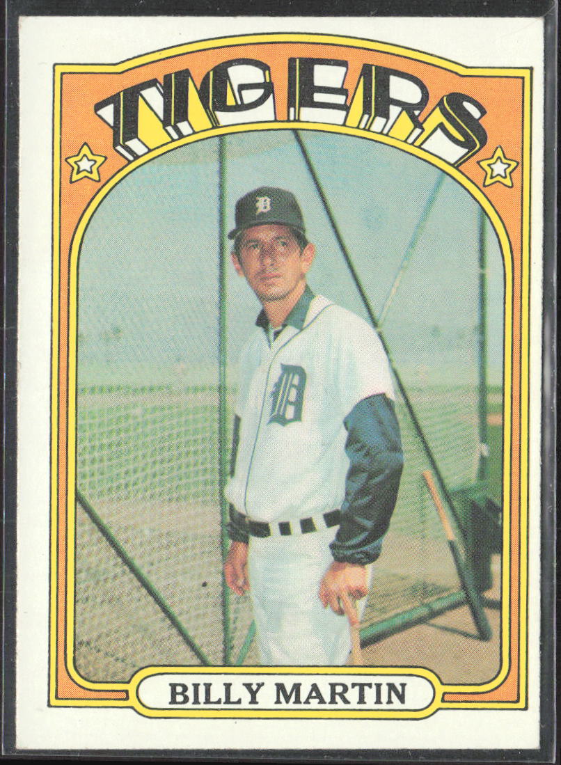 1972 Topps #33 Billy Martin