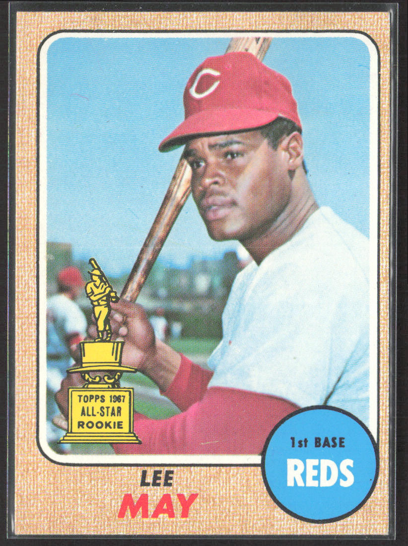 1968 Topps #487 Lee May
