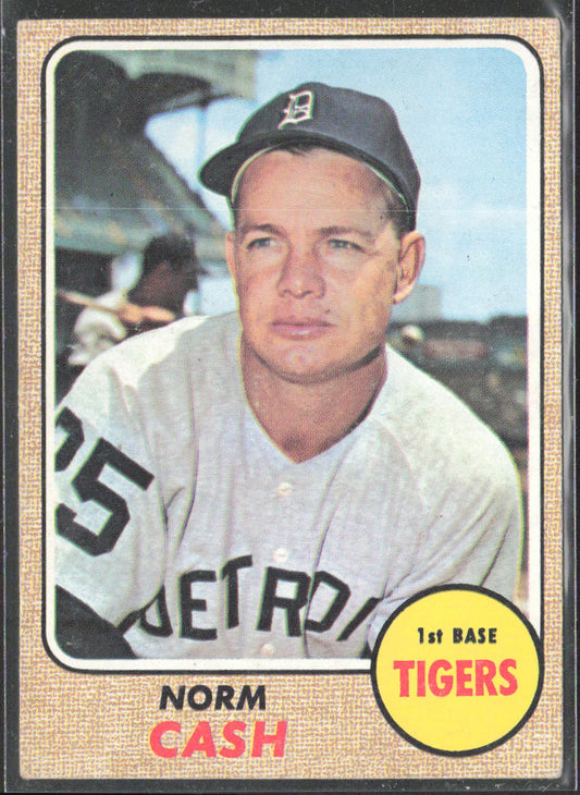 1968 Topps #256 Norm Cash