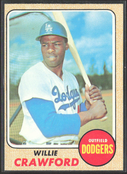 1968 Topps #417 Willie Crawford