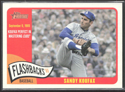 2014 Topps Heritage #BF-SK Sandy Koufax Baseball Flashbacks