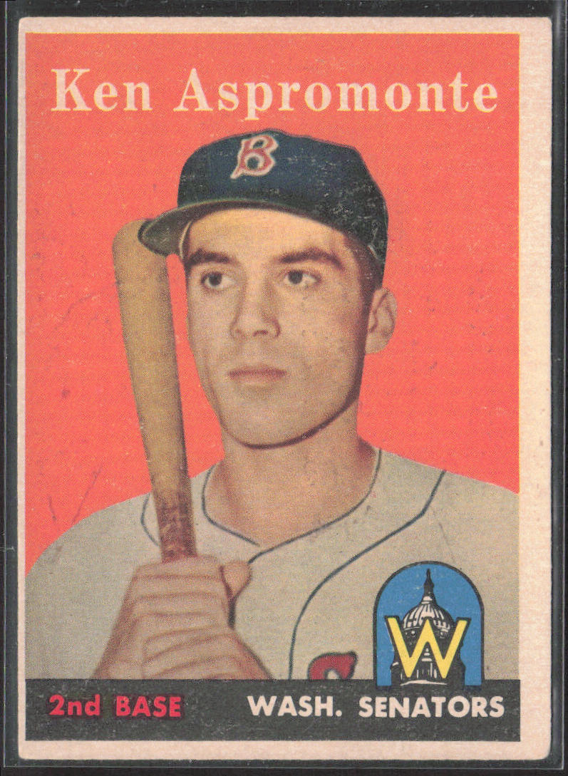 1958 Topps #405 Ken Aspromonte