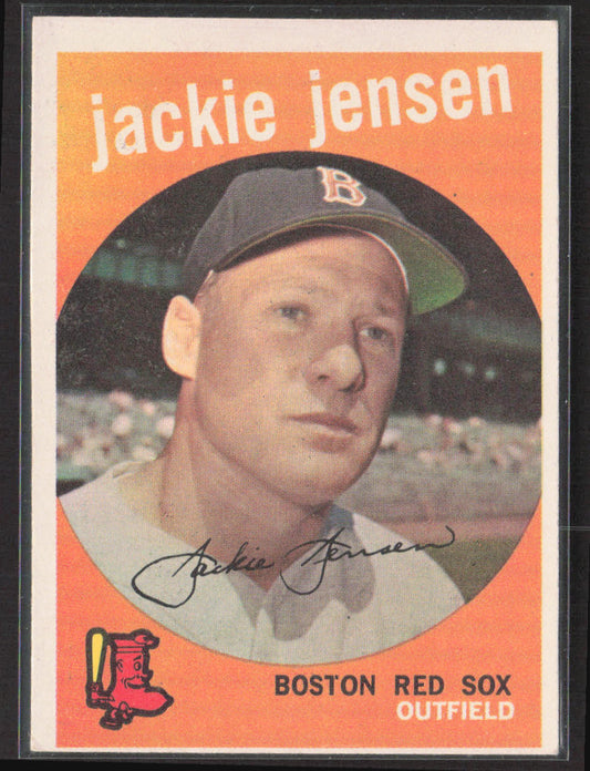 1959 Topps #400 Jackie Jensen