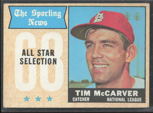 1968 Topps #376 Tim McCarver