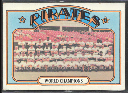 1972 Topps #1 World Champions (Pittsburgh Pirates)