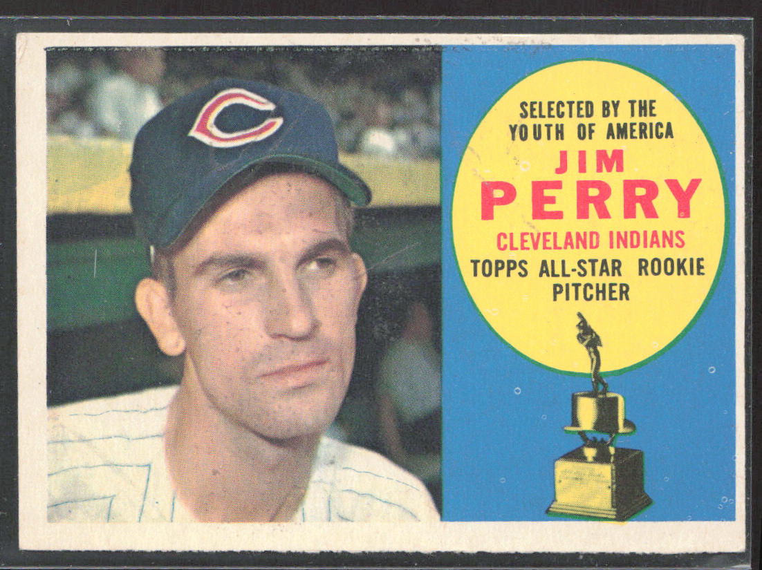1960 Topps #324 Jim Perry