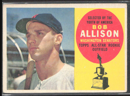 1960 Topps #320 Bob Allison