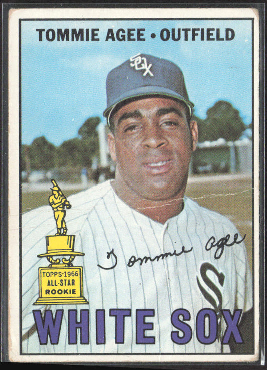 1967 Topps #455 Tommie Agee