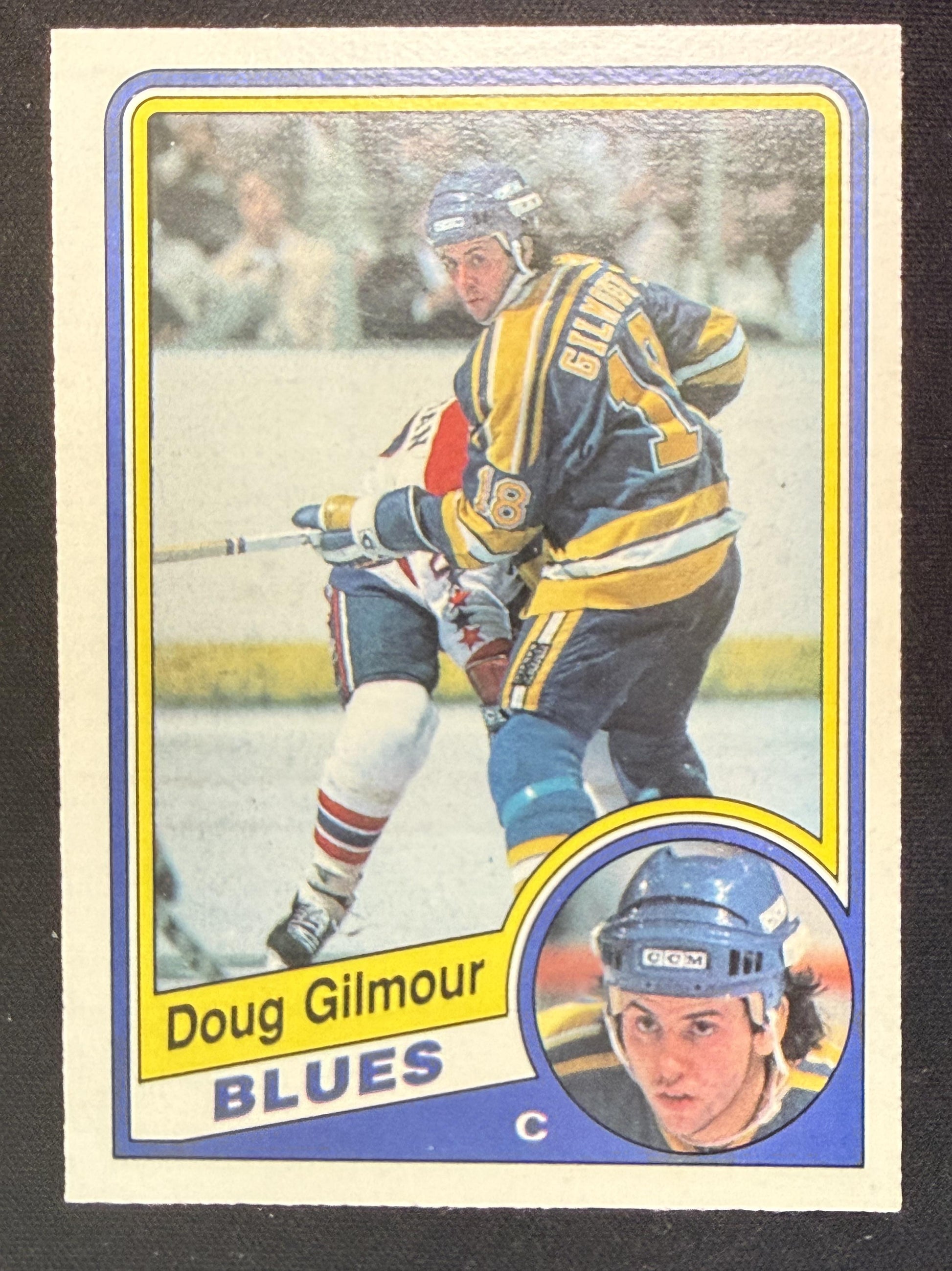 1984-85 O-Pee-Chee #185 Doug Gilmour