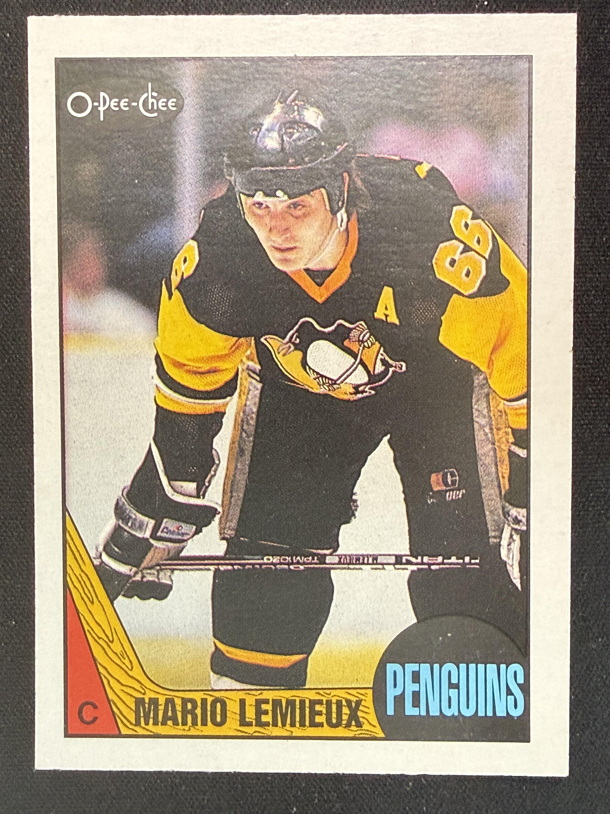 1987-88 O-Pee-Chee #15 Mario Lemieux