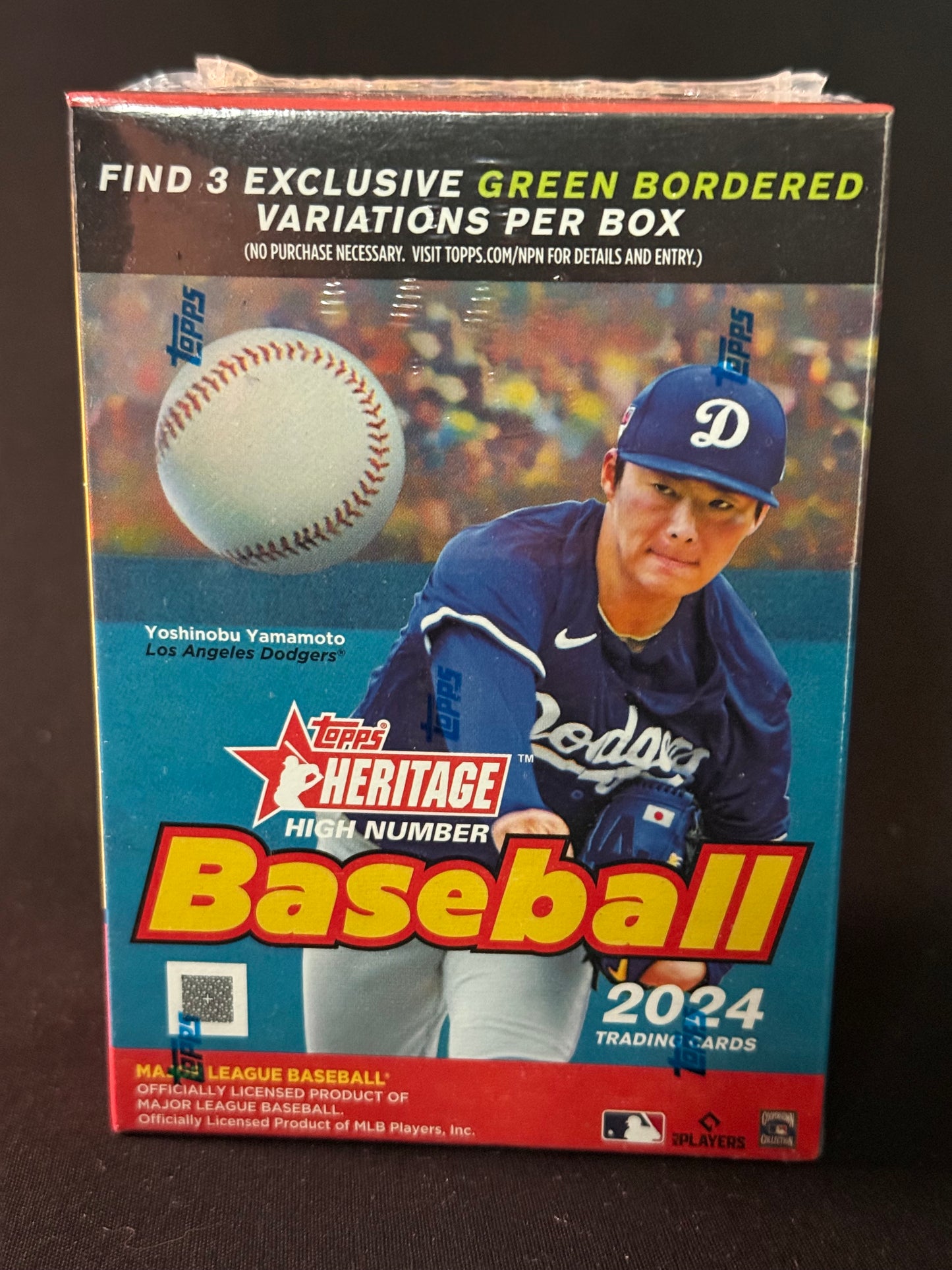 2024 Topps Heritage Baseball High Number Blaster Box