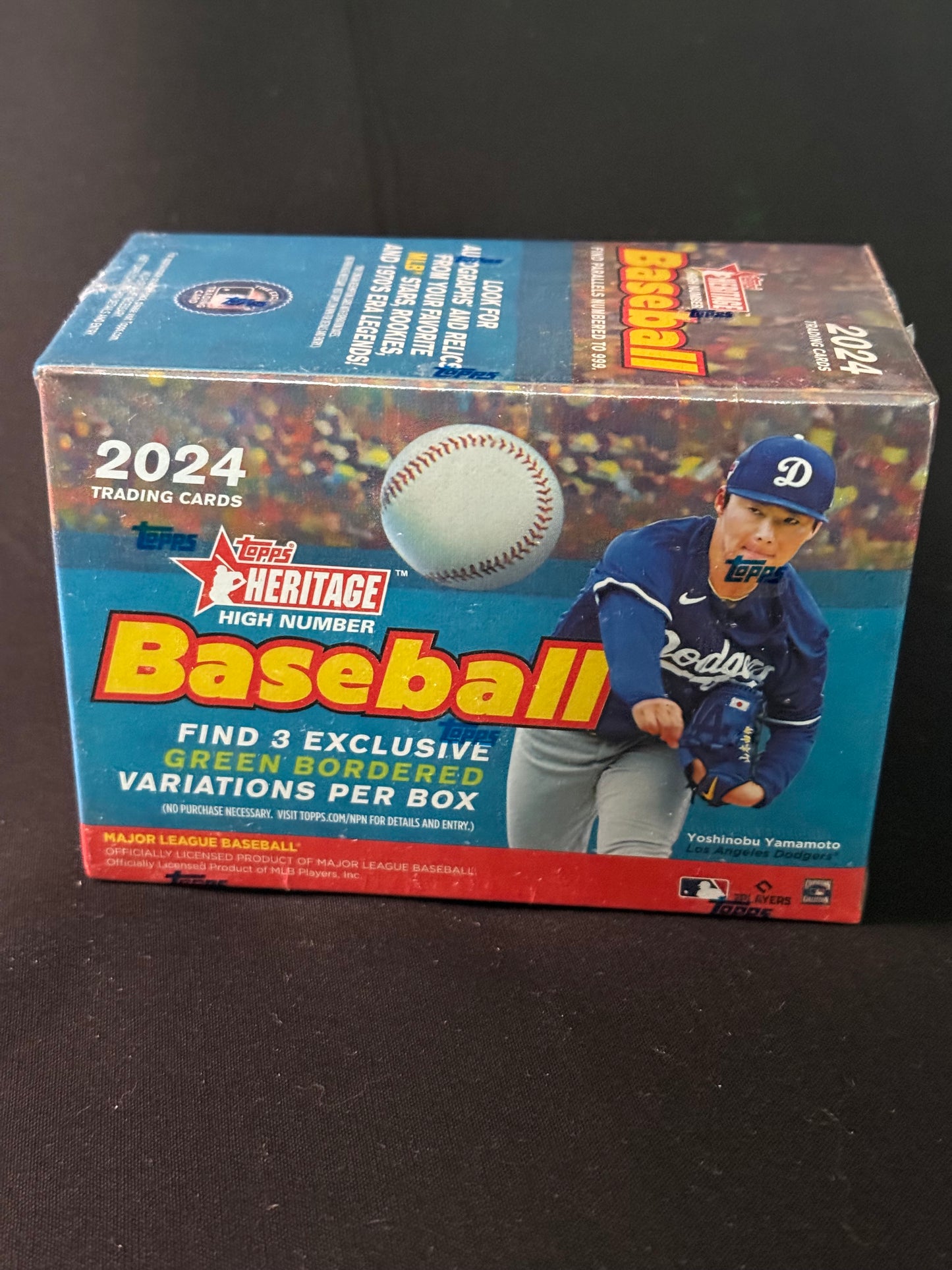 2024 Topps Heritage Baseball High Number Blaster Box